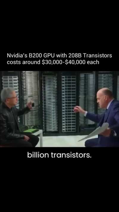 208,000,000,000 transistors! In the size of your palm, how mind-boggling is that?! ?