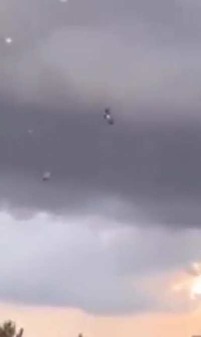 Storm Eunice in the UK stealing bins now ?