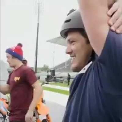 360 on a wheelchair wow