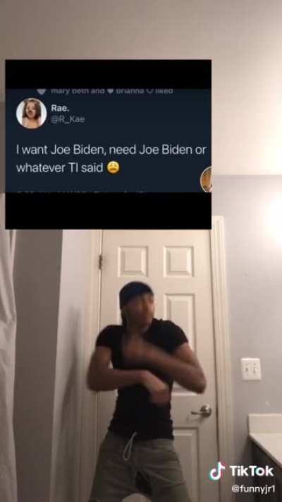 Want Joe Biden, need Joe Biden.