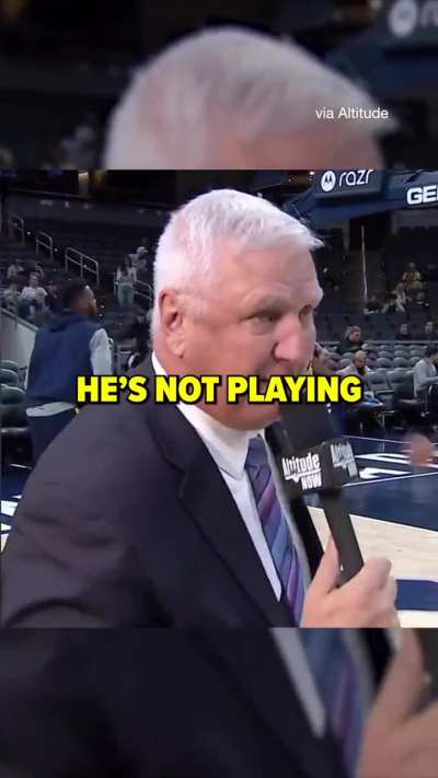 Just ask the dude!