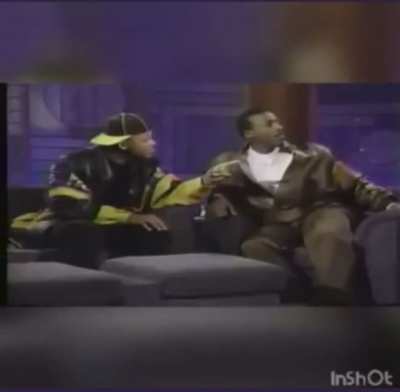 Will Smith making fun of someone who is bald….