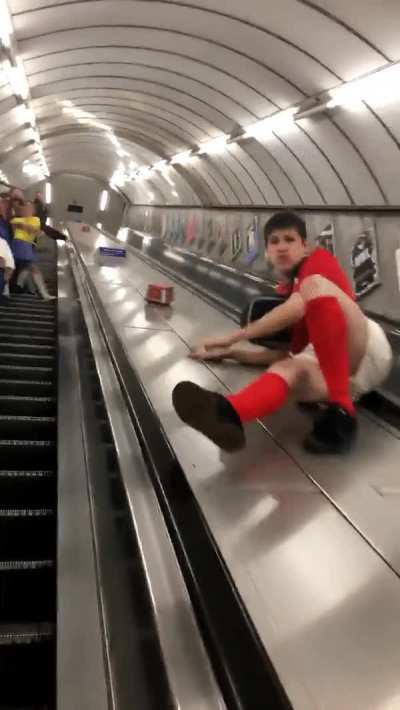 His face says it all