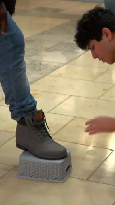 I Gave His Shoe A Lineup ? ~Sami Mabchour