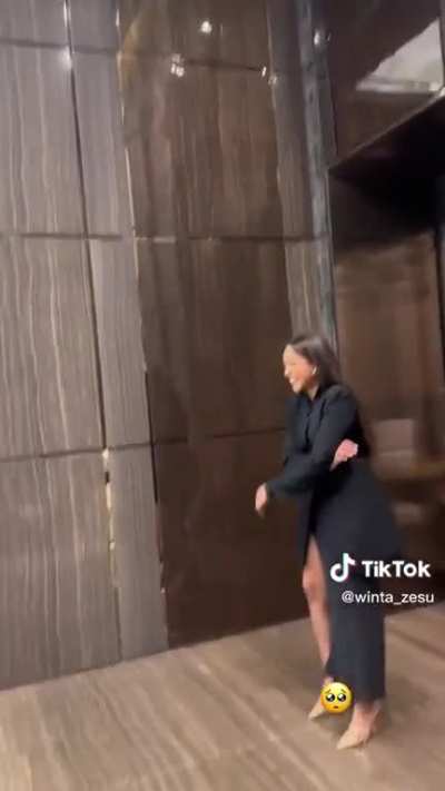 Annoying influencer post "fun" video