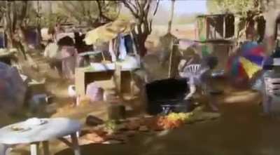 Pranking people to steal a suitcase and be surprised by the "Tokoloshi"