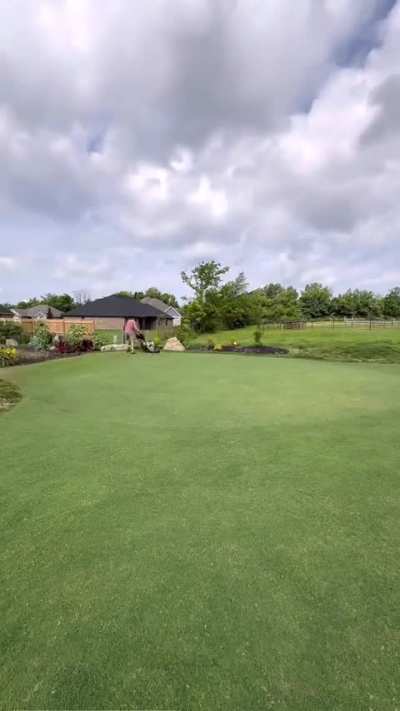 Make a golf ball disappear, then lay clean lines across bentgrass, Bermuda and ultra dwarf greens. Finish it off on the fairways with the Ventrac contour deck, turning rough into something worth playing.