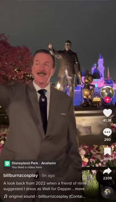 When You Look Like Walt Disney
