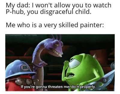 At least I passed art school. If I didn't pass art school then..... you probably have understood that reference.