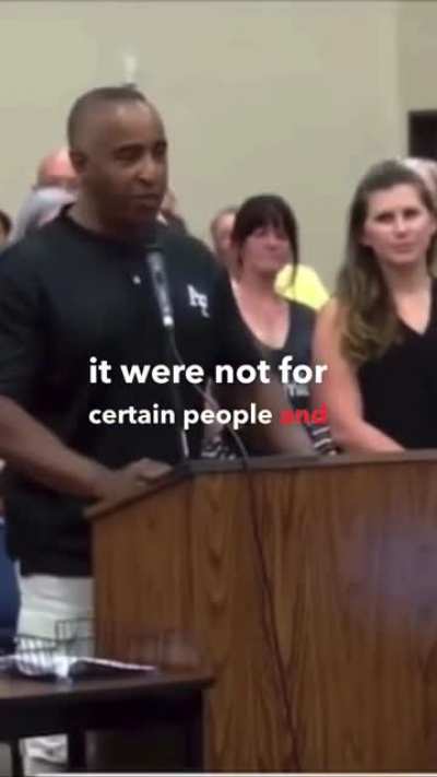 "I am not oppressed", seems more like a personal opinion than the norm