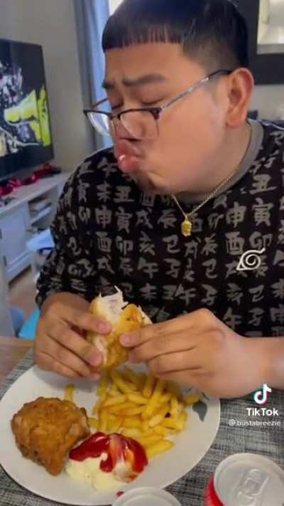 With a cringe of salt ?