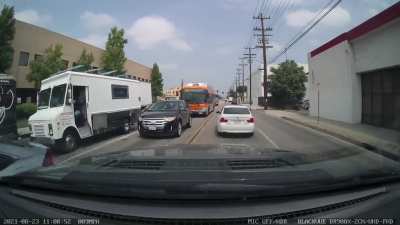 Just another close call