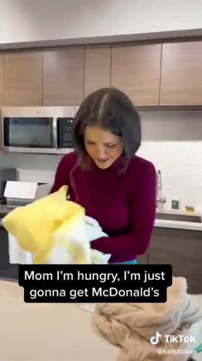 Acting like a Hispanic mother