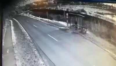 Railbus hits van in Hungary, derails and flips. 5 die, 11 injured. Happened today.