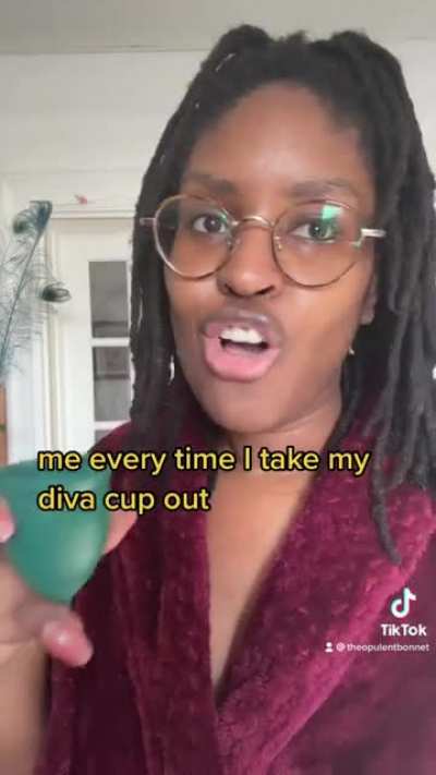 I just googled what a diva cup is ?