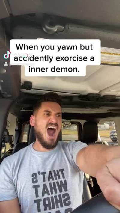 Demon Yawn. @mattynewy