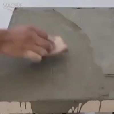 This realistic tiny building complete with rebar, plaster, and brick &amp; mortar
