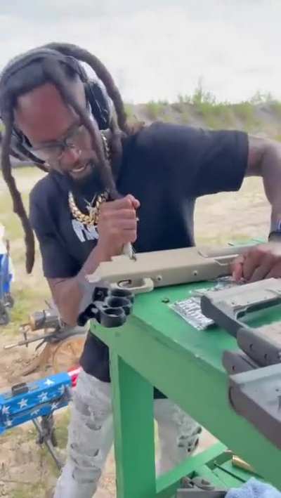 .50 BMG pistol