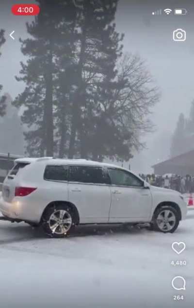These tire chains don’t work worth a damn.
