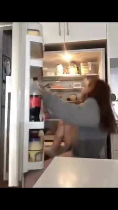 WCGW hiding in the fridge