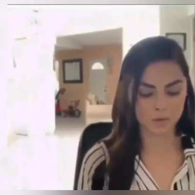 This had to be the best 'work from home' fail