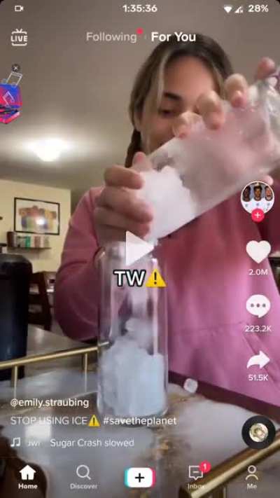 They really thought all ice comes from Antarctica...