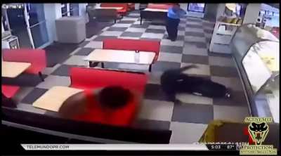 Cops Don't Like Having Their Breaks Interrupted. ?
