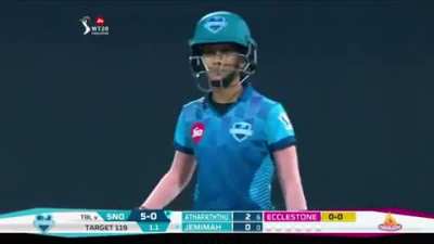 Cricketer Chantham attempted insane "Parkour dive roll" to save a four in women's T20 League - India