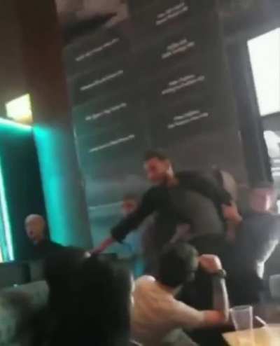 "You brought a fist to a throw fight"