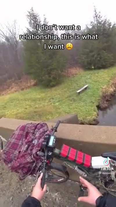 This guy takes his cat on cycling trips!