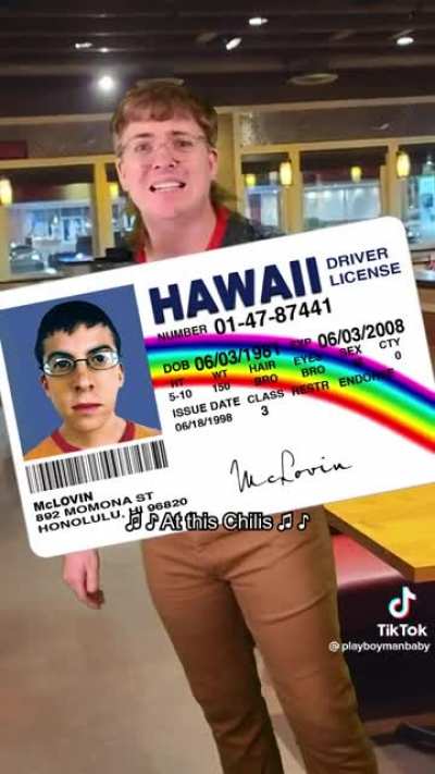 Welcome to this Chili’s. Won’t you take a Suh-duh-duh-duh -duh-duh-duh-duh -duh Seat, Seat.