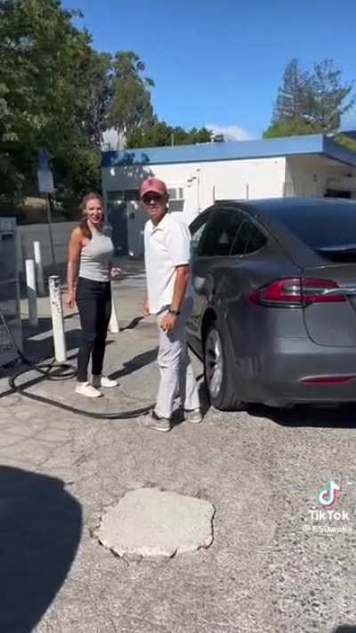 To refill the air in their tire