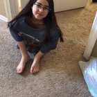My younger sister called for my help but wouldn’t tell me why. When I went upstairs I was greeted with... this
