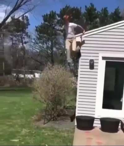 Stuck the landing