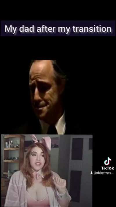 My father after my transition