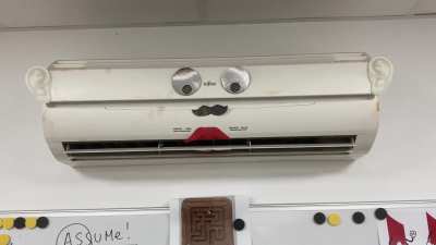 Air con personification