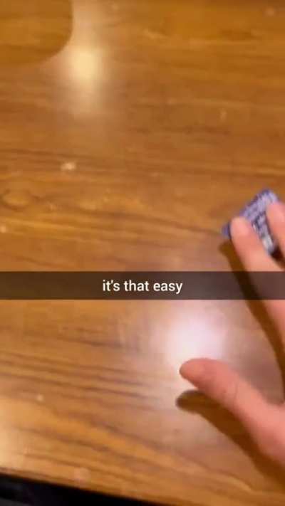 So easy