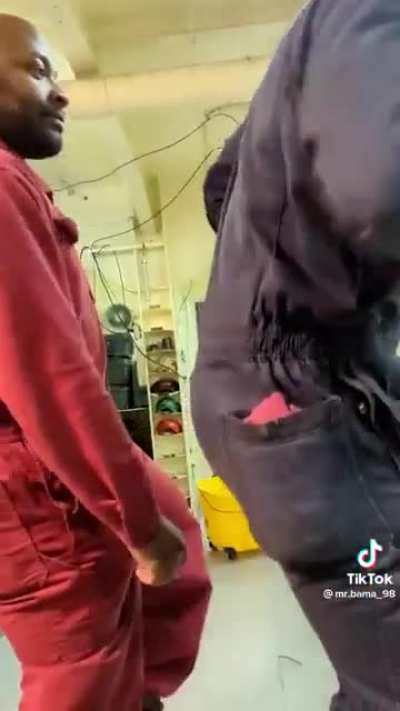 My man’s vibing in the Navy