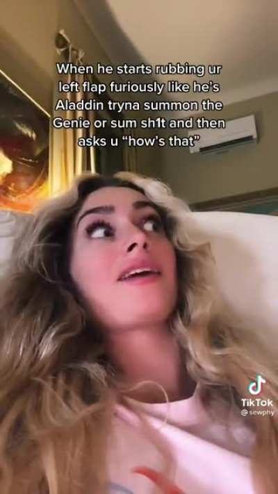 Giving carpet burns instead of orgasms
