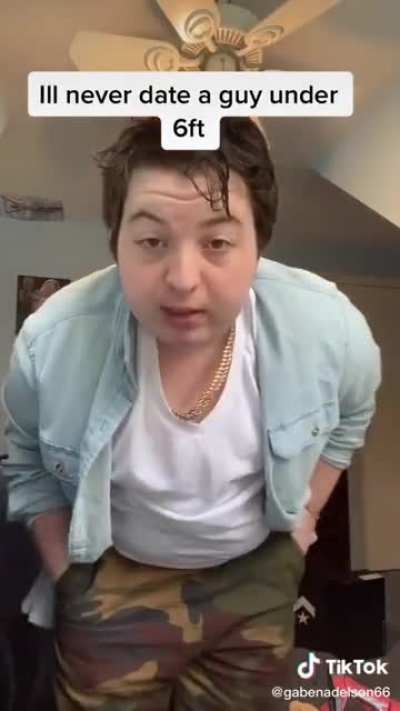 “I’ll never date a guy under 6ft”