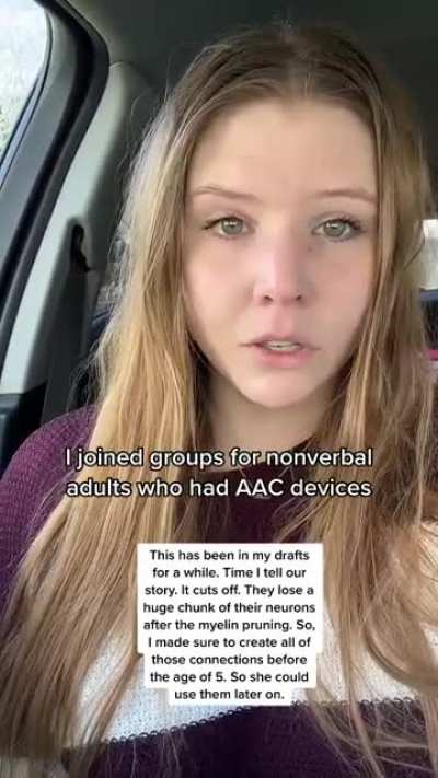 Found this terrifying lady who believes she has "cured" nonverbal autism by exercising a muscle in the face