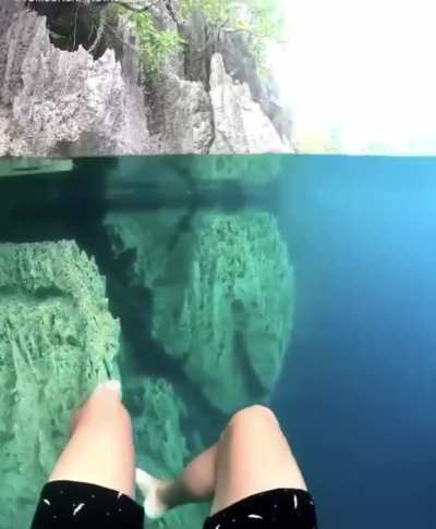 ? Clearest water ever