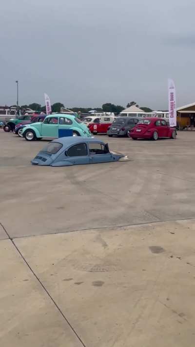 VW Beetle modified go-kart