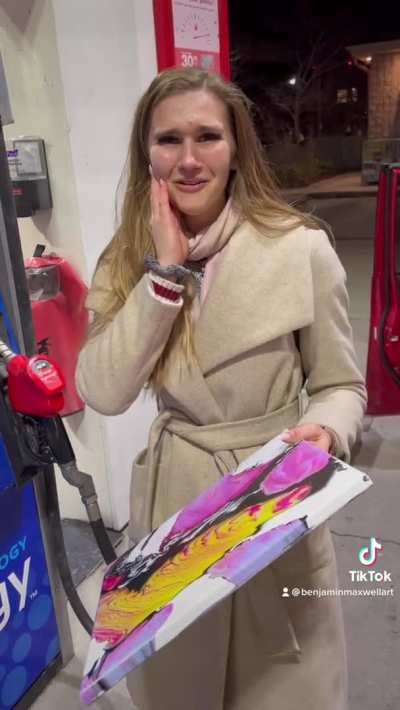 Gifting Art to Random People