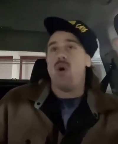 Long tongue in chick