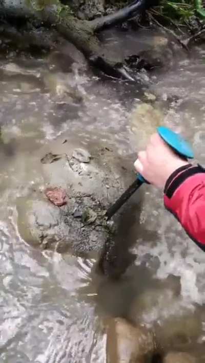 Cracking open a rock
