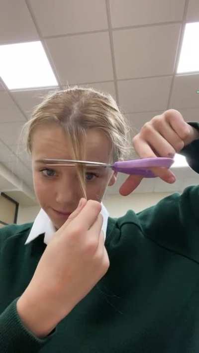 DIY haircut