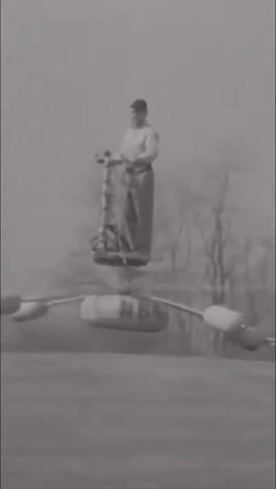 Test ride of 'Helivector' in suburban NewYork..