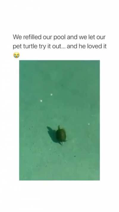 He is soo happy