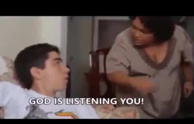 God is always listening